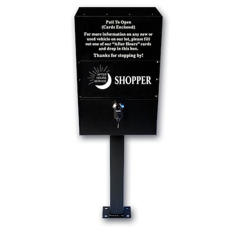Asp After Hours Shopper Box, 25 1/4" X 15" X 12", 1 Each 7315
